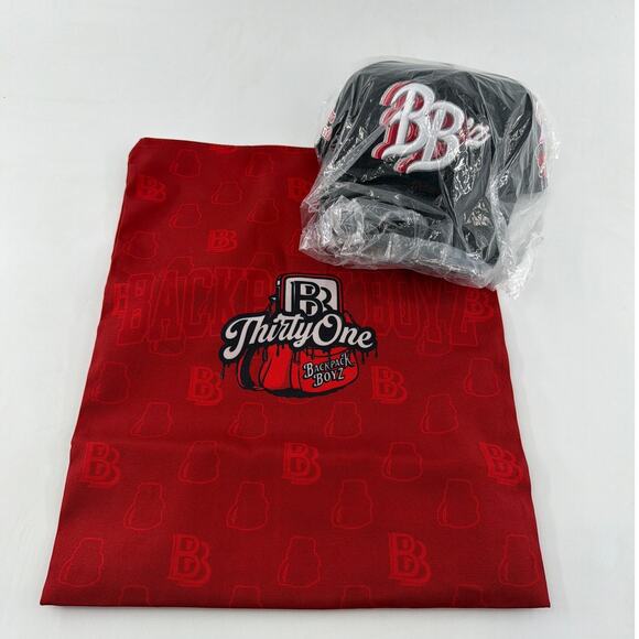 Thirty One X Backpack Boyz Gelato Black Adjustable Snapback Hat - Picture 4 of 13